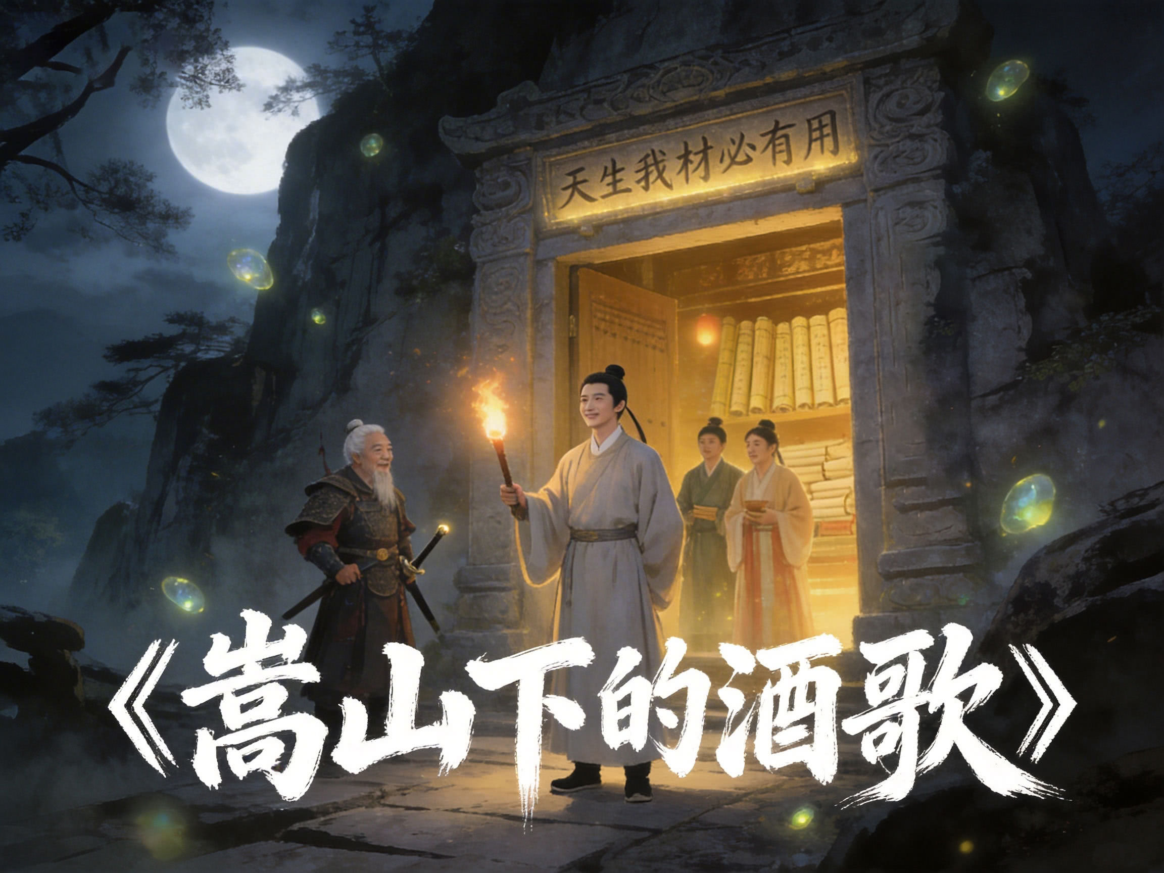 李白那首《将进酒》,原来跟嵩山的儒释道有很大关系? 封面